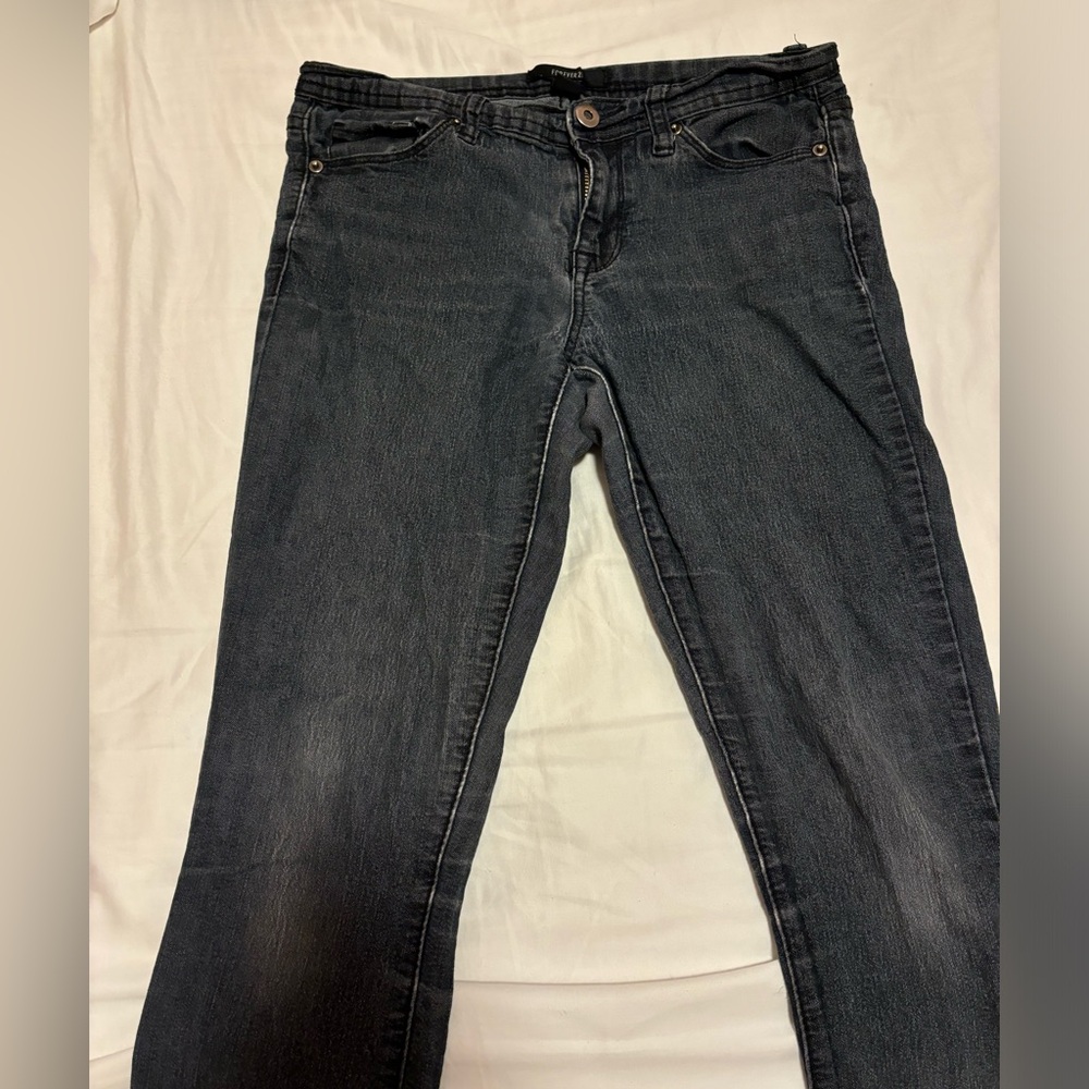 Forever 21 Faded Black Skinny Jeans, Size 26